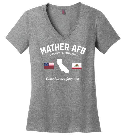 Mather AFB "GBNF" - Women's V-Neck T-Shirt