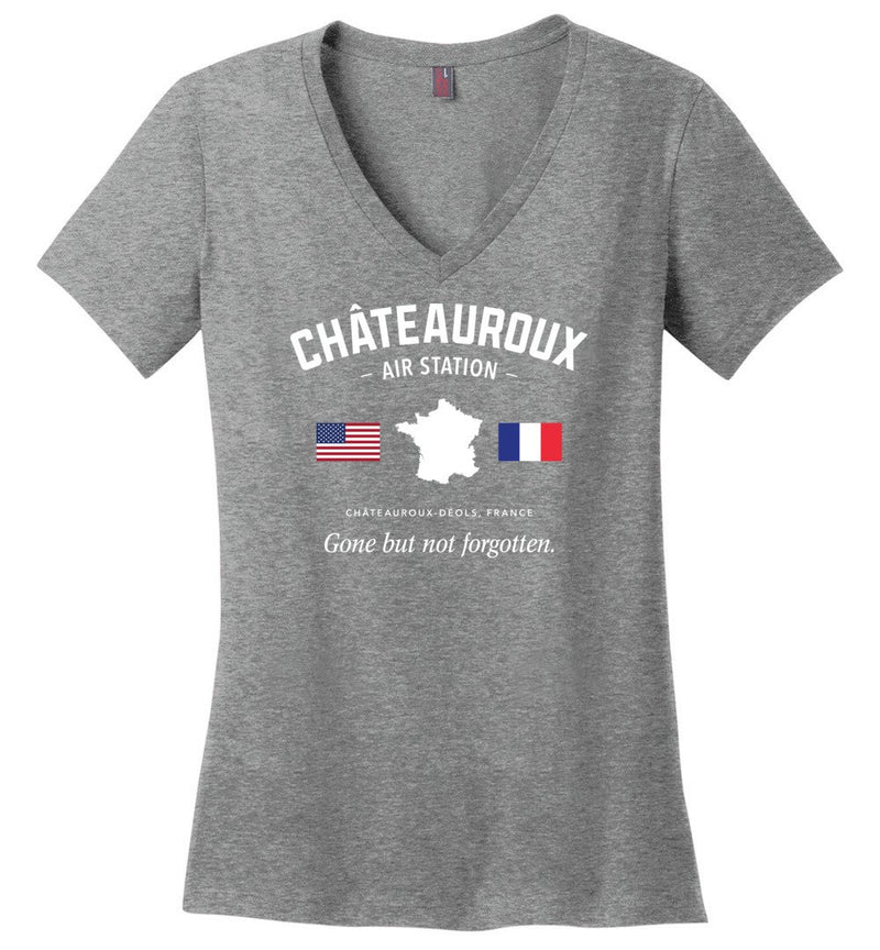 Load image into Gallery viewer, Chateauroux AS &quot;GBNF&quot; - Women&#39;s V-Neck T-Shirt
