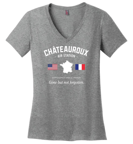 Chateauroux AS "GBNF" - Women's V-Neck T-Shirt