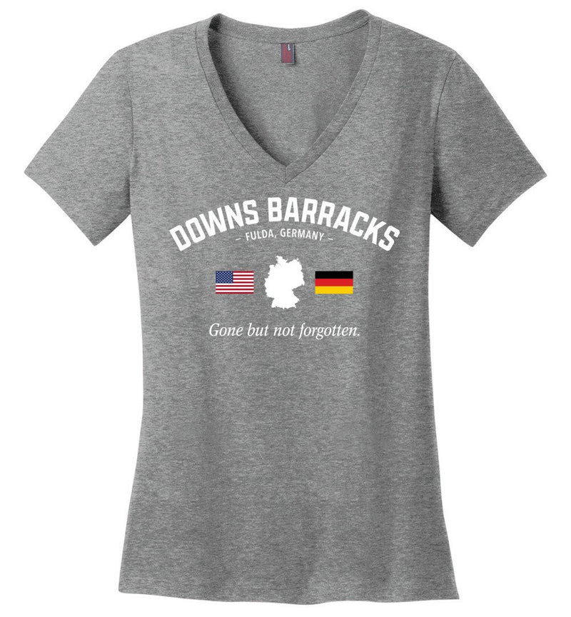 Load image into Gallery viewer, Downs Barracks &quot;GBNF&quot; - Women&#39;s V-Neck T-Shirt
