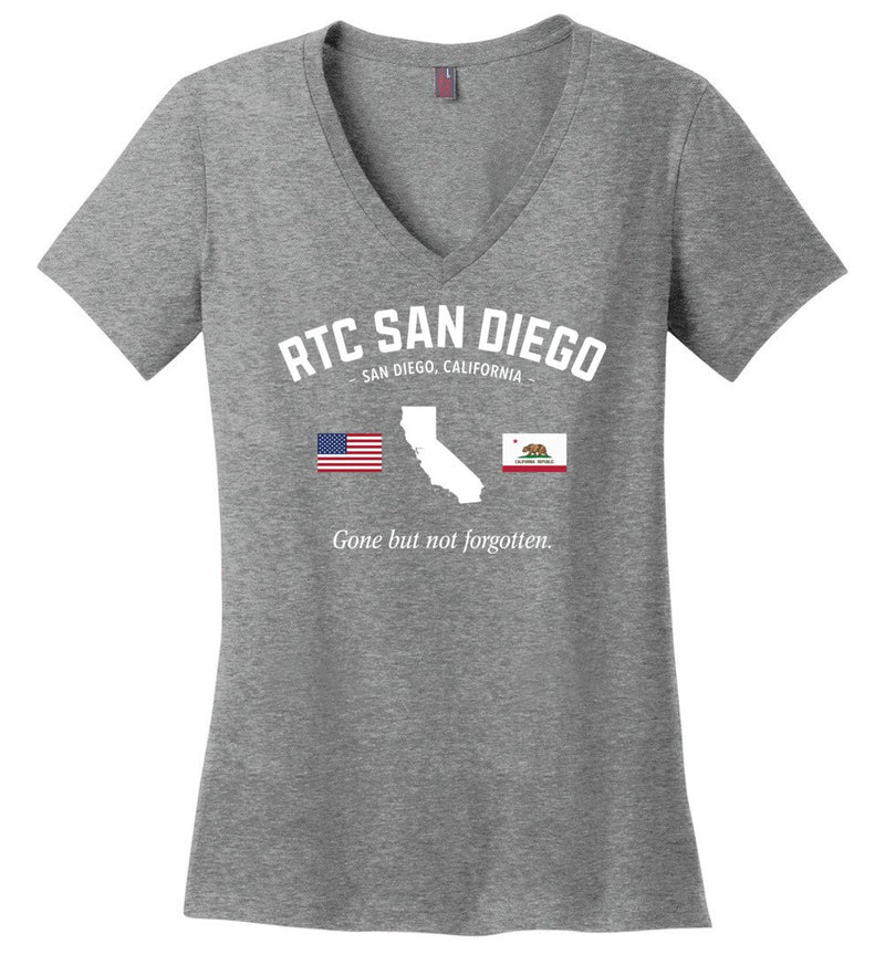 Load image into Gallery viewer, RTC San Diego &quot;GBNF&quot; - Women&#39;s V-Neck T-Shirt
