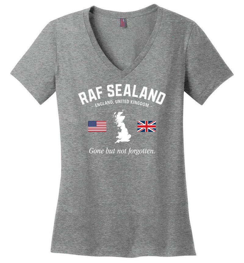 Load image into Gallery viewer, RAF Sealand &quot;GBNF&quot; - Women&#39;s V-Neck T-Shirt
