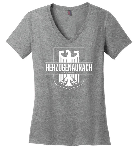 Herzogenaurach, Germany - Women's V-Neck T-Shirt
