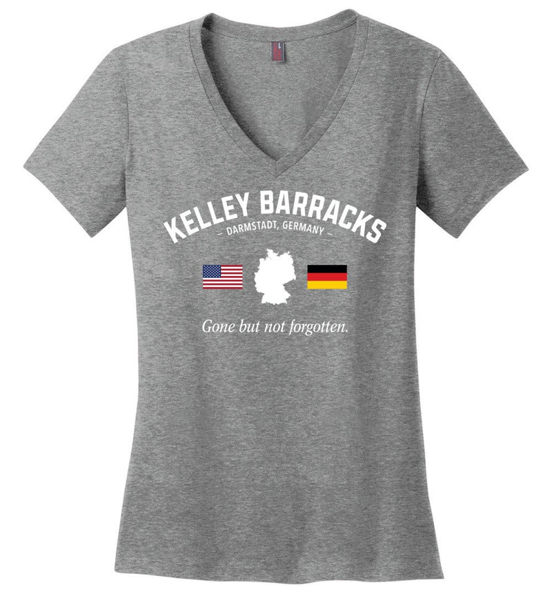 Load image into Gallery viewer, Kelley Barracks (Darmstadt) &quot;GBNF&quot; - Women&#39;s V-Neck T-Shirt
