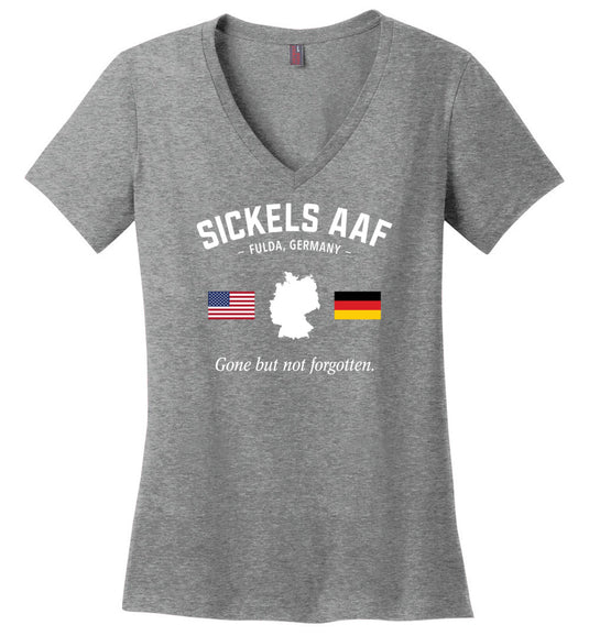 Sickels AAF "GBNF" - Women's V-Neck T-Shirt