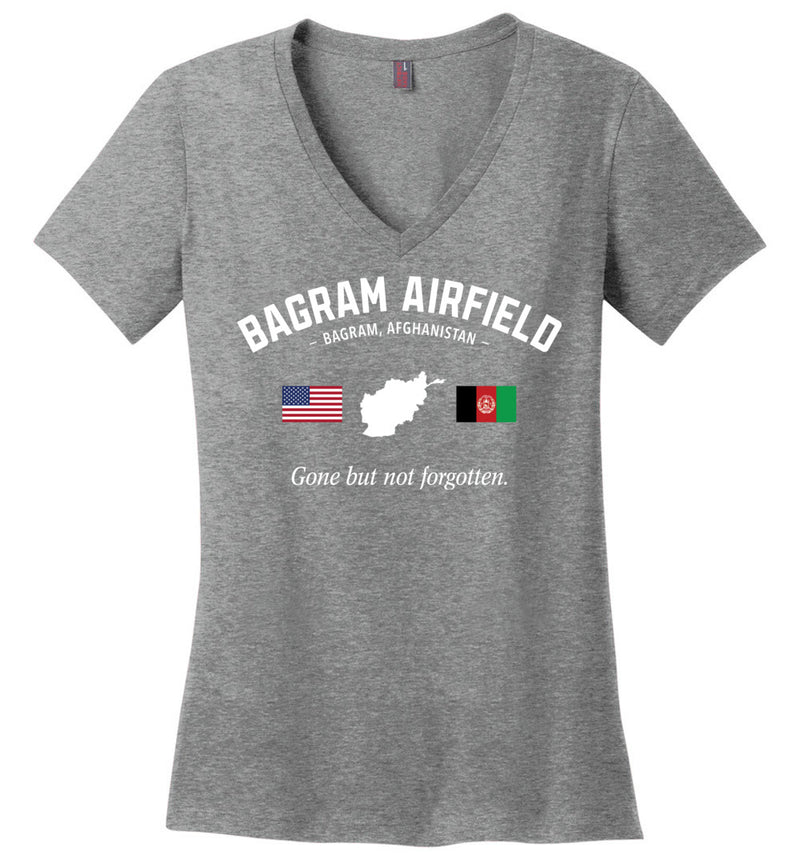 Load image into Gallery viewer, Bagram Airfield &quot;GBNF&quot; - Women&#39;s V-Neck T-Shirt
