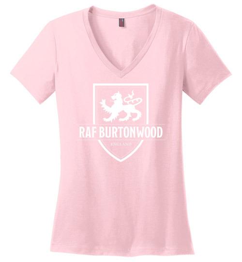 RAF Burtonwood - Women's V-Neck T-Shirt