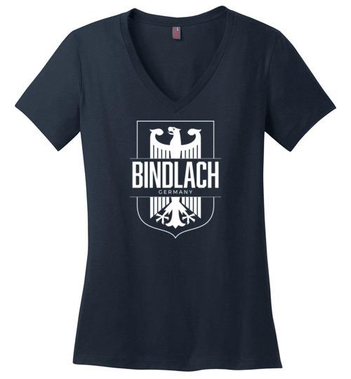 Load image into Gallery viewer, Bindlach, Germany - Women&#39;s V-Neck T-Shirt
