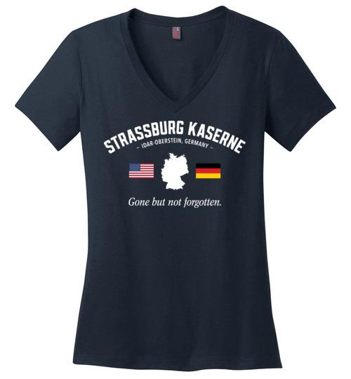Load image into Gallery viewer, Strassburg Kaserne &quot;GBNF&quot; - Women&#39;s V-Neck T-Shirt
