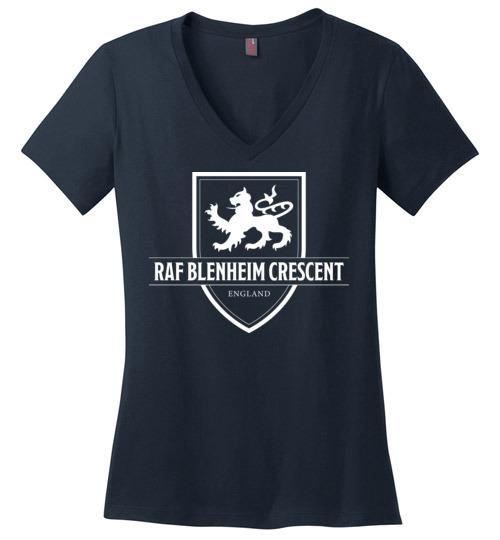 Load image into Gallery viewer, RAF Blenheim Crescent - Women&#39;s V-Neck T-Shirt
