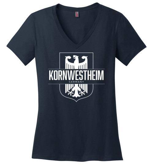 Load image into Gallery viewer, Kornwestheim, Germany - Women&#39;s V-Neck T-Shirt
