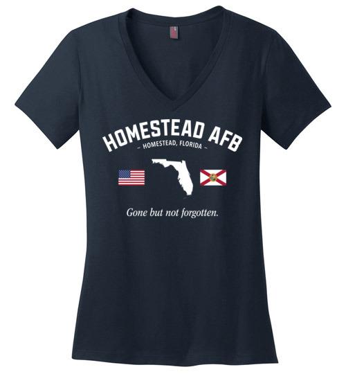 Homestead AFB "GBNF" - Women's V-Neck T-Shirt