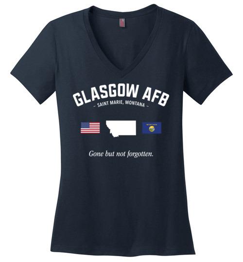 Load image into Gallery viewer, Glasgow AFB &quot;GBNF&quot; - Women&#39;s V-Neck T-Shirt

