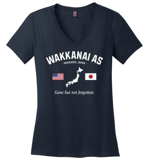 Load image into Gallery viewer, Wakkanai AS &quot;GBNF&quot; - Women&#39;s V-Neck T-Shirt
