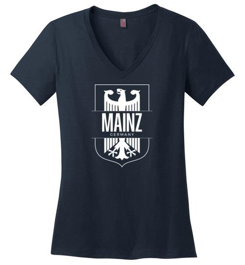 Mainz, Germany - Women's V-Neck T-Shirt