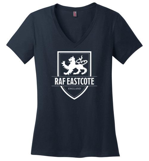 Load image into Gallery viewer, RAF Eastcote - Women&#39;s V-Neck T-Shirt
