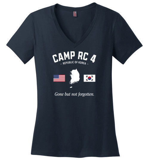 Load image into Gallery viewer, Camp RC 4 &quot;GBNF&quot; - Women&#39;s V-Neck T-Shirt-Wandering I Store
