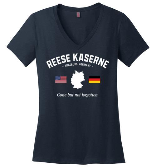 Reese Kaserne "GBNF" - Women's V-Neck T-Shirt