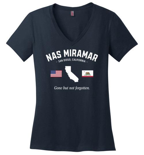 Load image into Gallery viewer, NAS Miramar &quot;GBNF&quot; - Women&#39;s V-Neck T-Shirt
