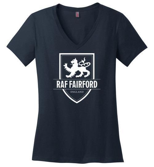 Load image into Gallery viewer, RAF Fairford - Women&#39;s V-Neck T-Shirt
