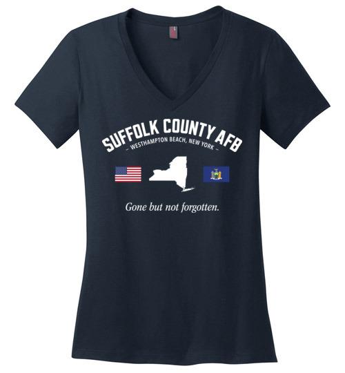 Load image into Gallery viewer, Suffolk County AFB &quot;GBNF&quot; - Women&#39;s V-Neck T-Shirt
