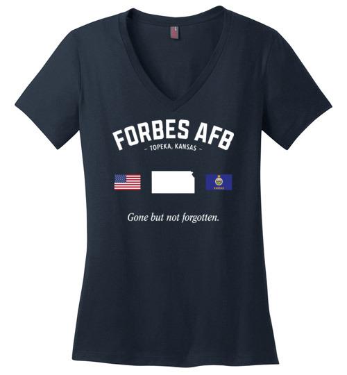 Forbes AFB "GBNF" - Women's V-Neck T-Shirt