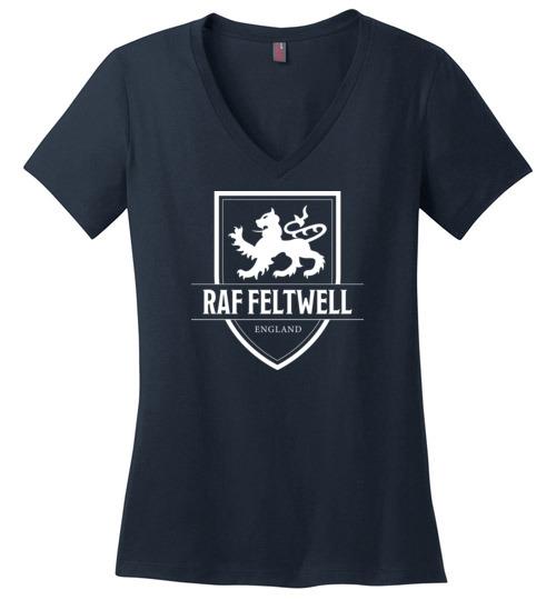 Load image into Gallery viewer, RAF Feltwell - Women&#39;s V-Neck T-Shirt

