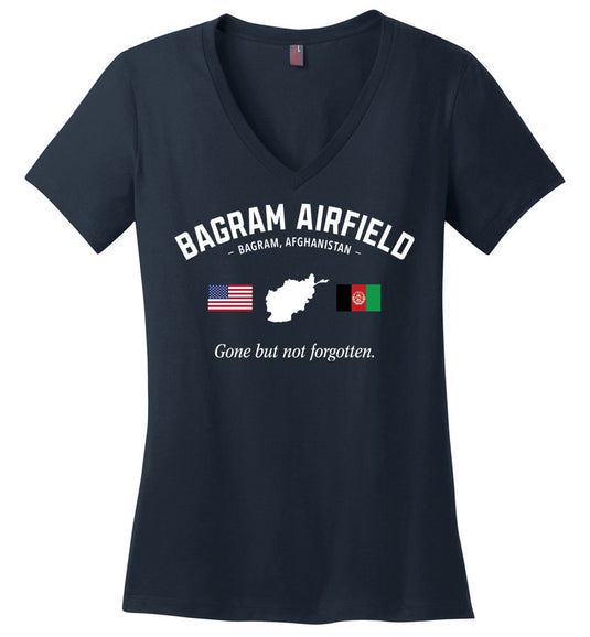 Bagram Airfield "GBNF" - Women's V-Neck T-Shirt