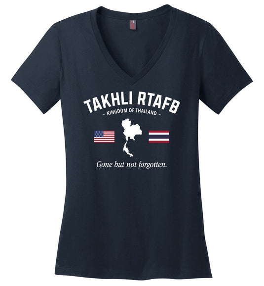 Takhli RTAFB "GBNF" - Women's V-Neck T-Shirt