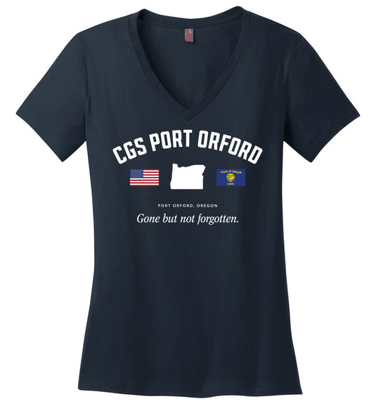 CGS Port Orford "GBNF" - Women's V-Neck T-Shirt