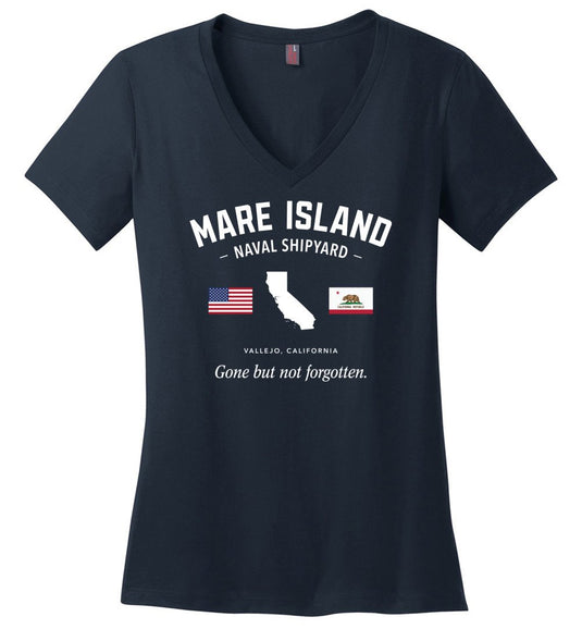 Mare Island Naval Shipyard "GBNF" - Women's V-Neck T-Shirt