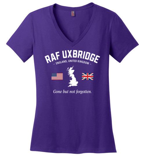 RAF Uxbridge "GBNF" - Women's V-Neck T-Shirt