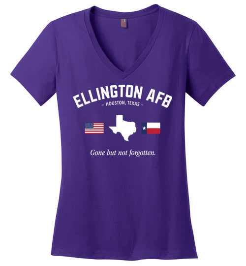 Load image into Gallery viewer, Ellington AFB &quot;GBNF&quot; - Women&#39;s V-Neck T-Shirt-Wandering I Store
