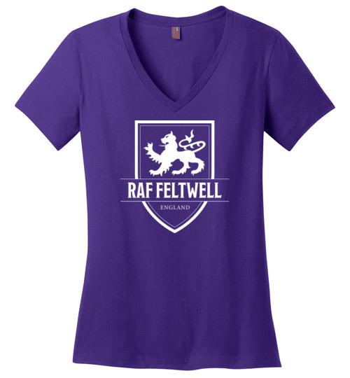 Load image into Gallery viewer, RAF Feltwell - Women&#39;s V-Neck T-Shirt

