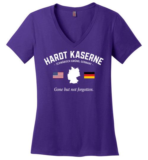 Hardt Kaserne "GBNF" - Women's V-Neck T-Shirt
