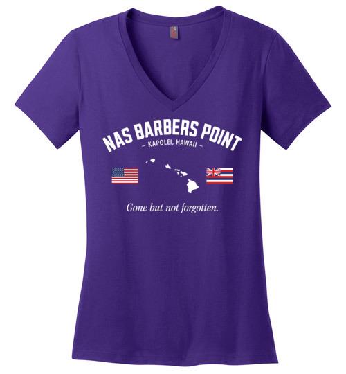 NAS Barbers Point "GBNF" - Women's V-Neck T-Shirt