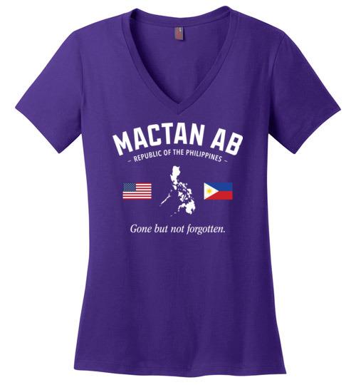 Mactan AB "GBNF" - Women's V-Neck T-Shirt