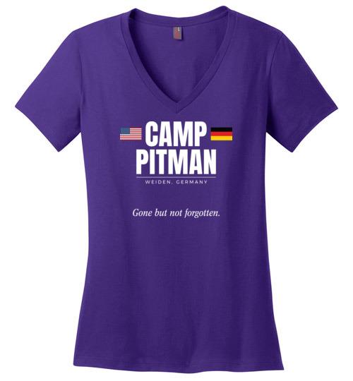 Camp Pitman "GBNF" - Women's V-Neck T-Shirt
