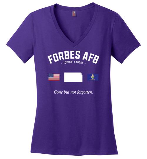 Load image into Gallery viewer, Forbes AFB &quot;GBNF&quot; - Women&#39;s V-Neck T-Shirt
