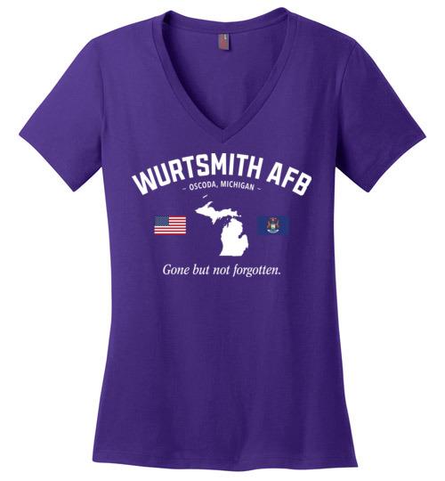 Load image into Gallery viewer, Wurtsmith AFB &quot;GBNF&quot; - Women&#39;s V-Neck T-Shirt

