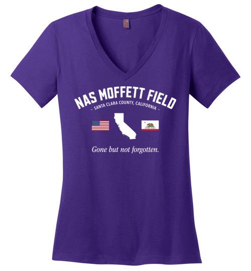 Load image into Gallery viewer, NAS Moffett Field &quot;GBNF&quot; - Women&#39;s V-Neck T-Shirt

