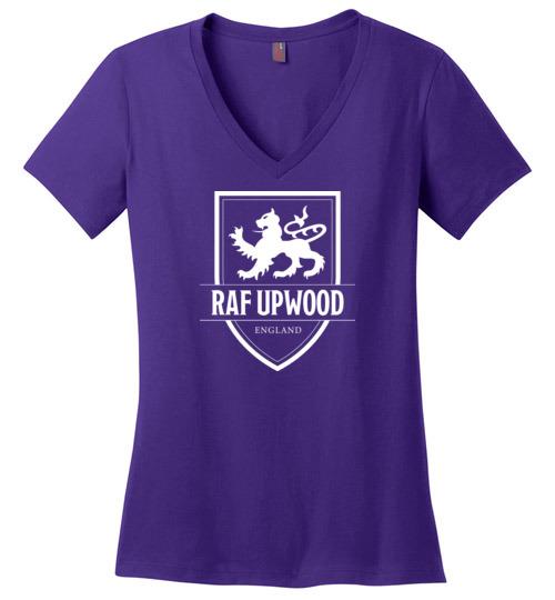 RAF Upwood - Women's V-Neck T-Shirt