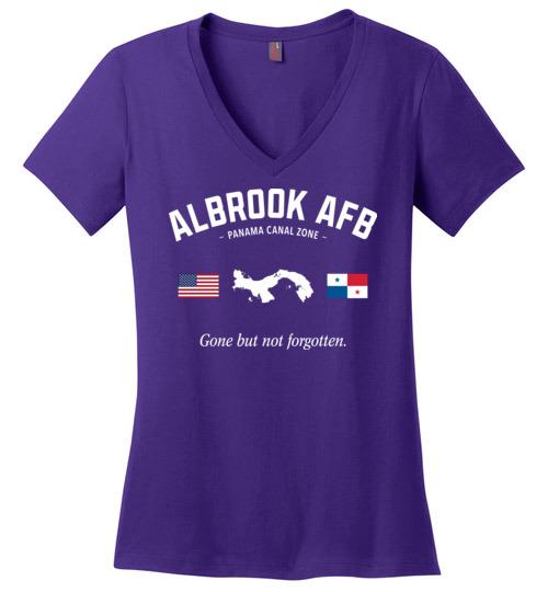 Load image into Gallery viewer, Albrook AFB &quot;GBNF&quot; - Women&#39;s V-Neck T-Shirt
