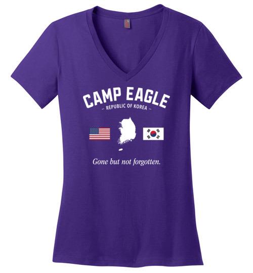 Camp Eagle (S. Korea) "GBNF" - Women's V-Neck T-Shirt