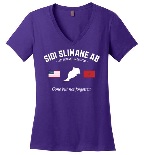 Load image into Gallery viewer, Sidi Slimane AB &quot;GBNF&quot; - Women&#39;s V-Neck T-Shirt
