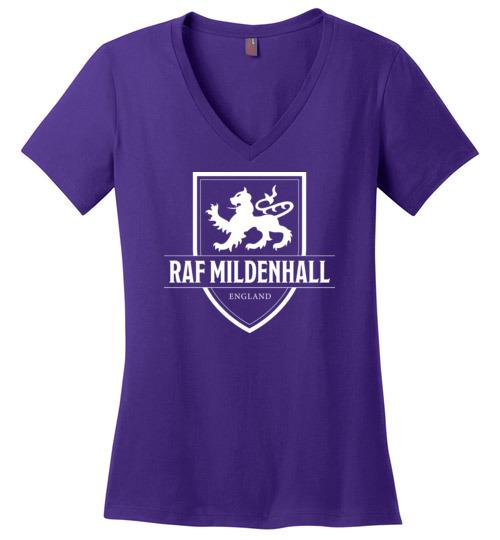 Load image into Gallery viewer, RAF Mildenhall - Women&#39;s V-Neck T-Shirt
