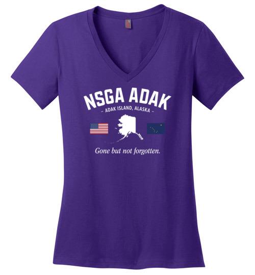 Load image into Gallery viewer, NSGA Adak &quot;GBNF&quot; - Women&#39;s V-Neck T-Shirt
