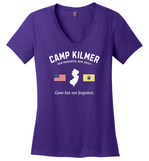 Load image into Gallery viewer, Camp Kilmer &quot;GBNF&quot; - Women&#39;s V-Neck T-Shirt-Wandering I Store
