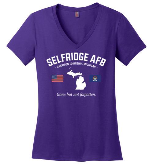 Load image into Gallery viewer, Selfridge AFB &quot;GBNF&quot; - Women&#39;s V-Neck T-Shirt
