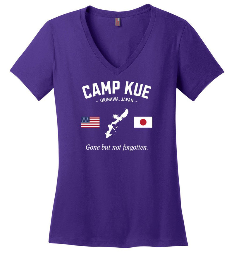 Load image into Gallery viewer, Camp Kue &quot;GBNF&quot; - Women&#39;s V-Neck T-Shirt

